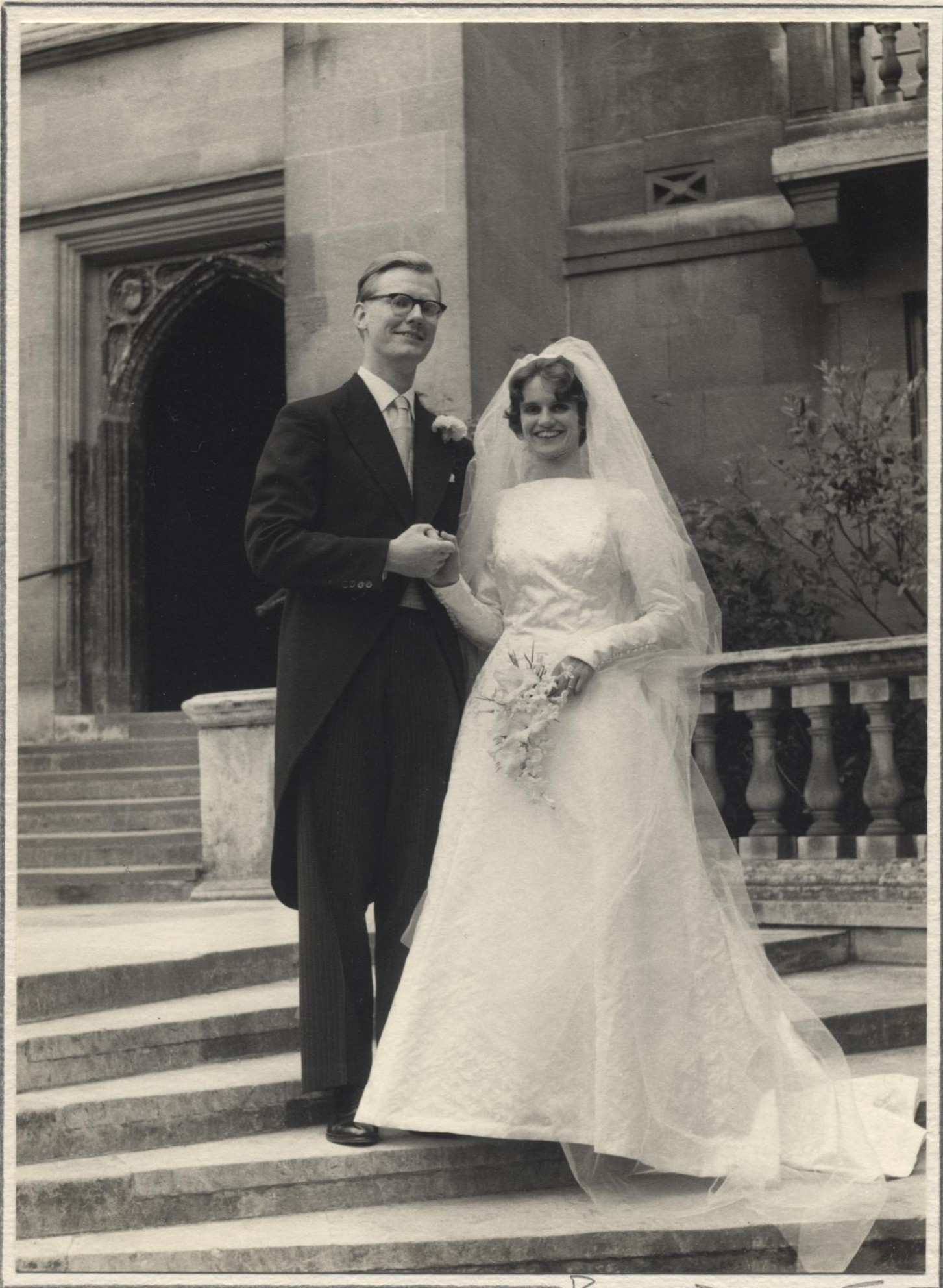James&rsquo; & Gillian&rsquo;s wedding at Trinity College Cambridge 1961
